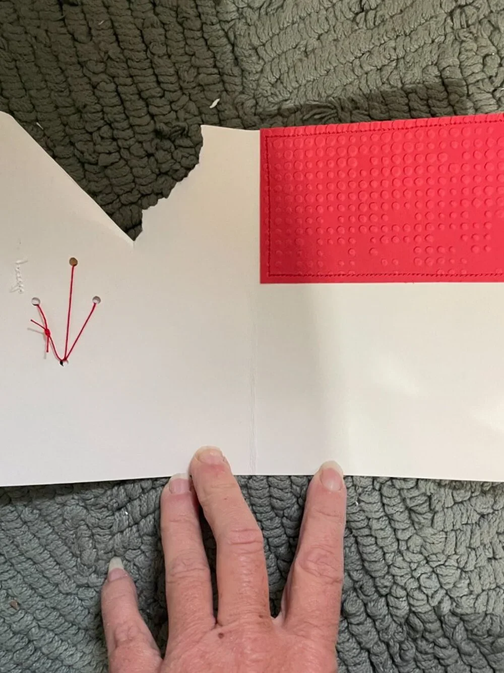 Handcrafted Birthday Card 4.25